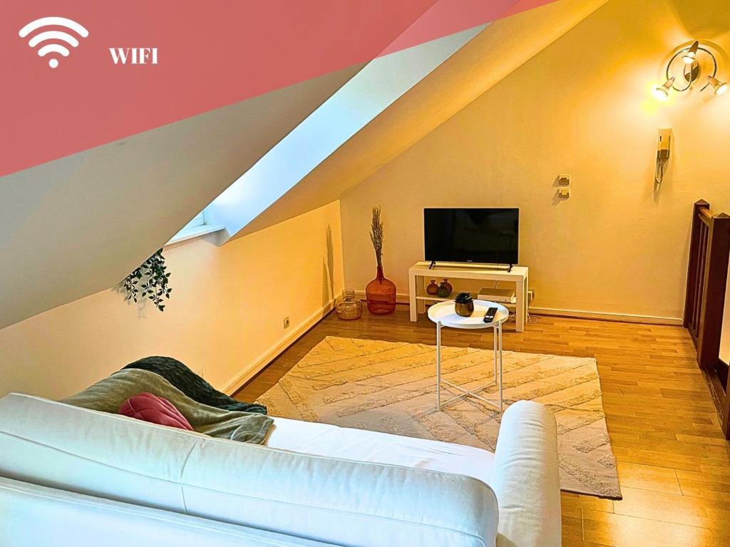 Appart Cosy Renove Avec Ac Hypercentre เนอมัวร์ส ภายนอก รูปภาพ